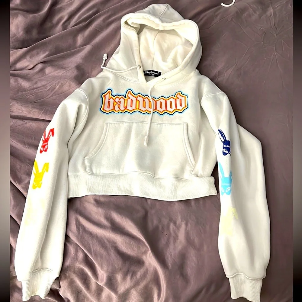 Badwood Cropped hoodie - Picture 2 of 7